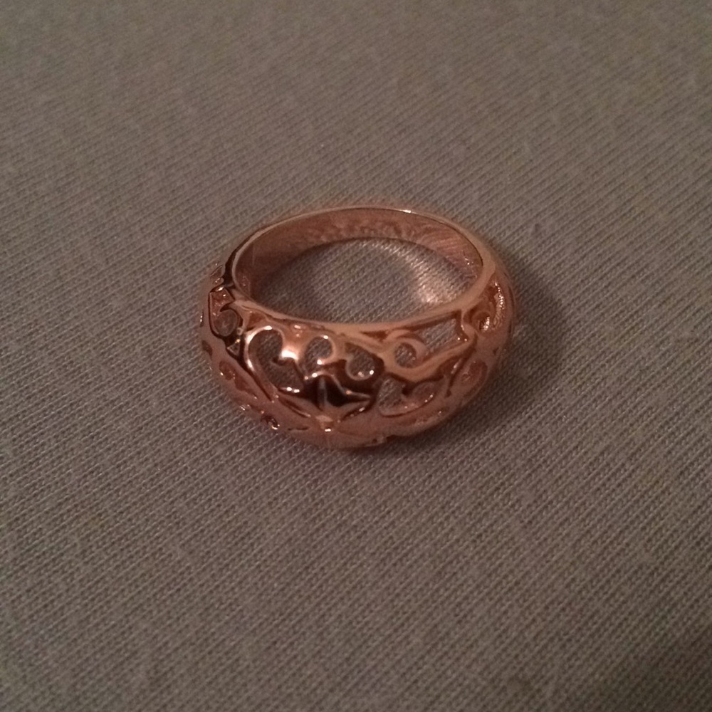 ❤️SALE Bronze Floral Lace Ring - Picture 7 of 7